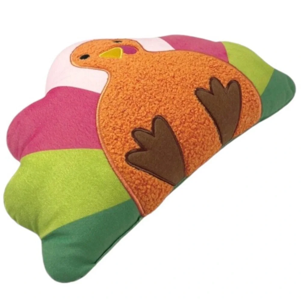 Target Bullseye’s Playground Decorative Thanksgiving Colorful Turkey Pillow